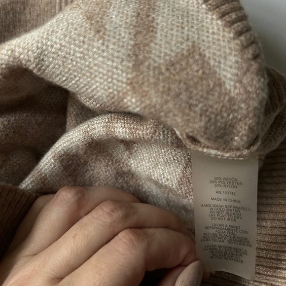 Joie Cardigan Sweater Houndstooth sz M - Picture 4 of 6